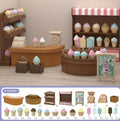 Modèle miniature de magasin de crème glacée