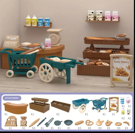 Miniature model bakery