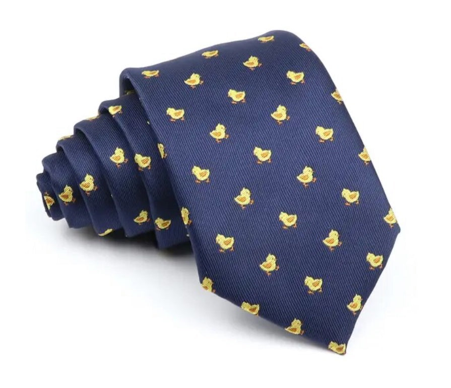 Chicks navy tie