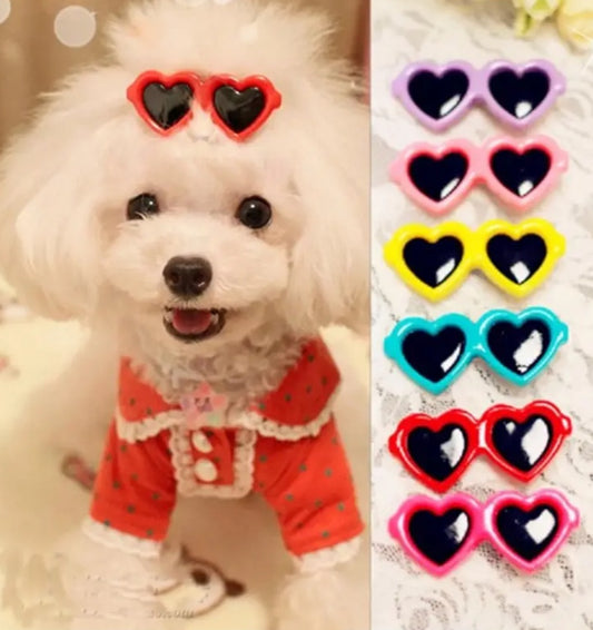 Sunglasses hair clips for dog or cat