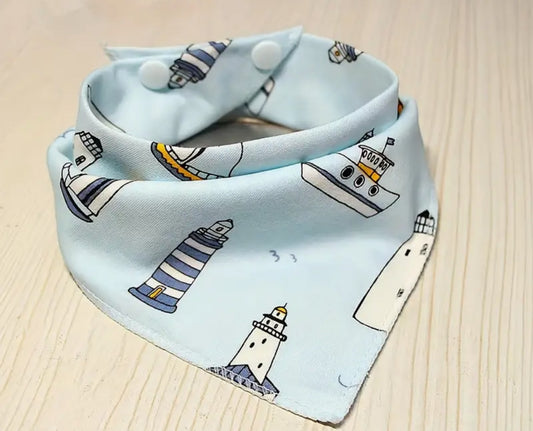 Lighthouse bandana for dog or cat