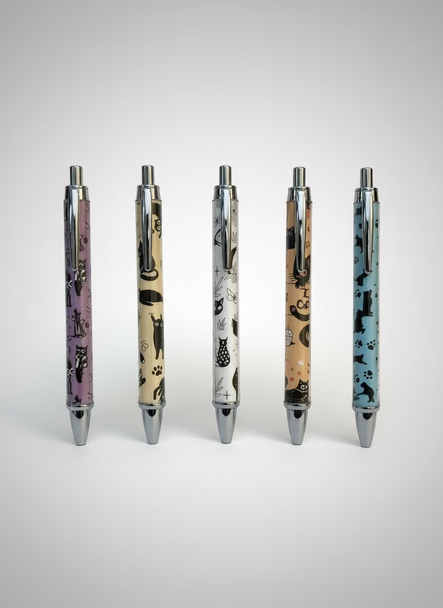 Kawaii Cat Click Pen