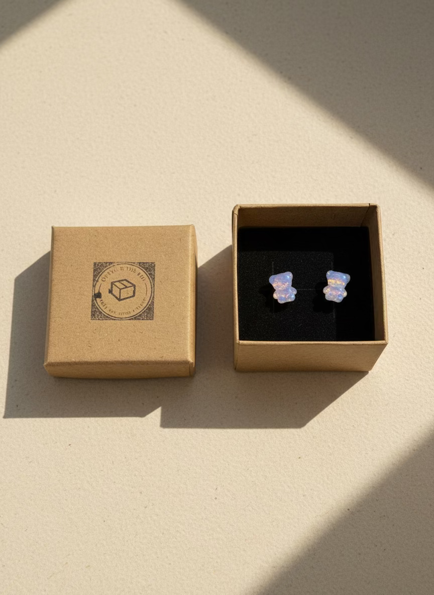Gummy Bear Stud Earrings