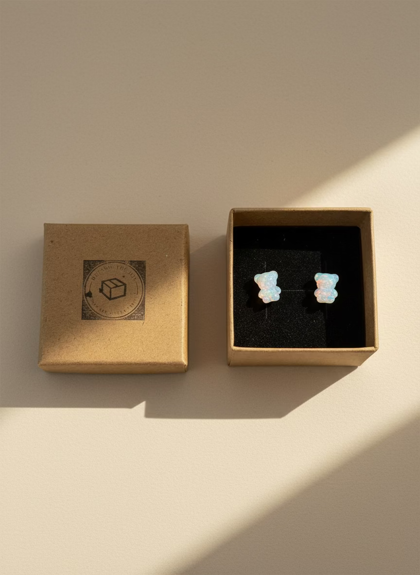 Gummy Bear Stud Earrings