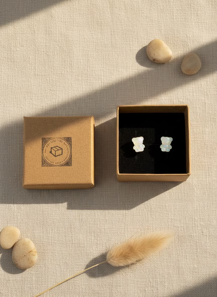 Gummy Bear Stud Earrings