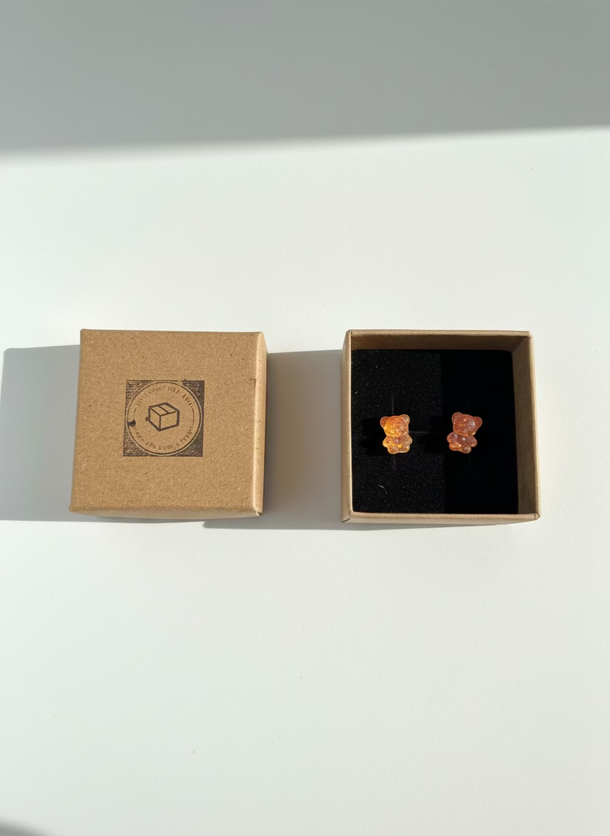 Gummy Bear Stud Earrings