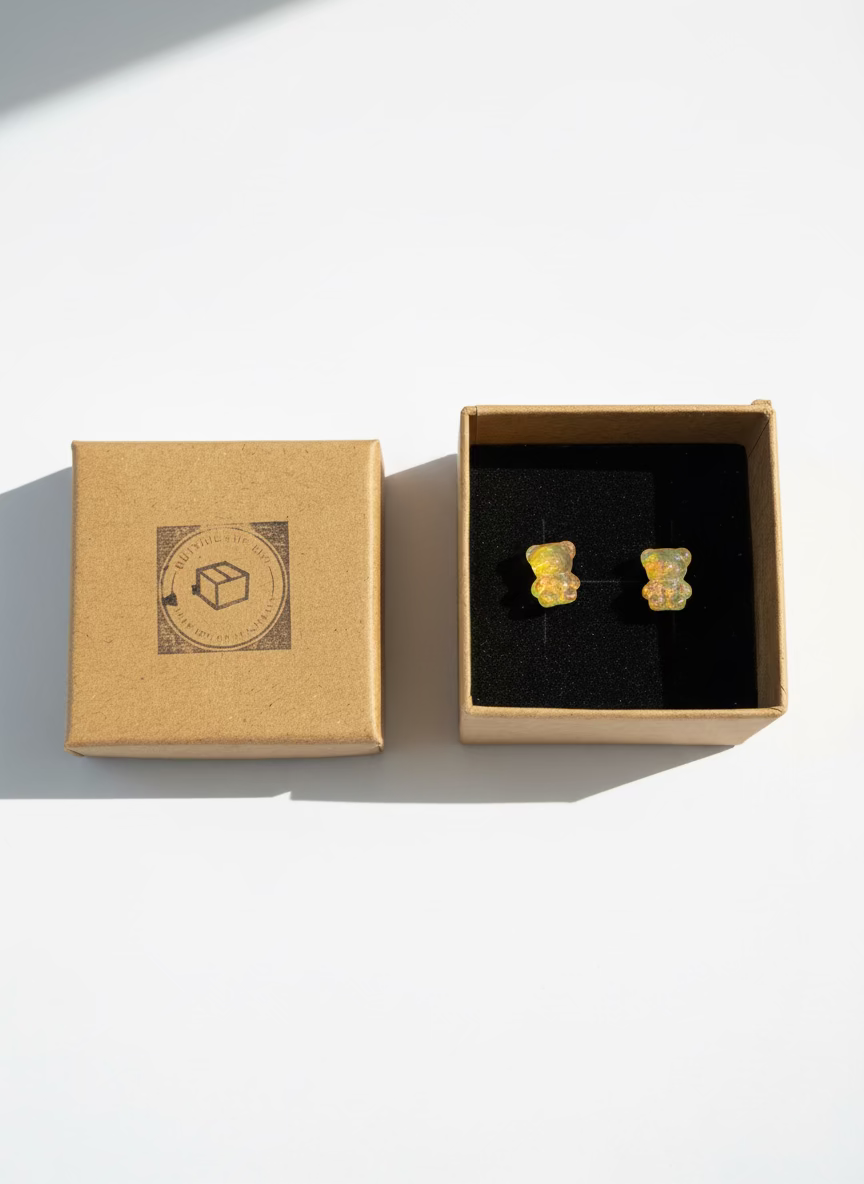 Gummy Bear Stud Earrings