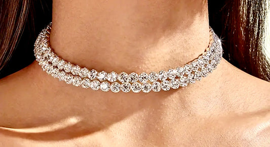 Diamonte choker