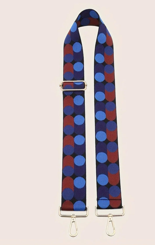 Spotty bag strap