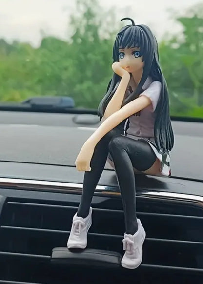 Anime girl figurine