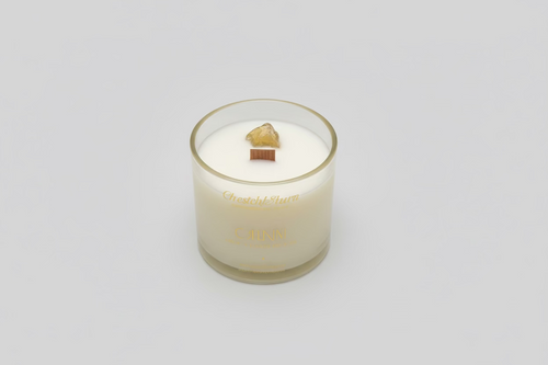 Crystal Aura Citrine Candle
