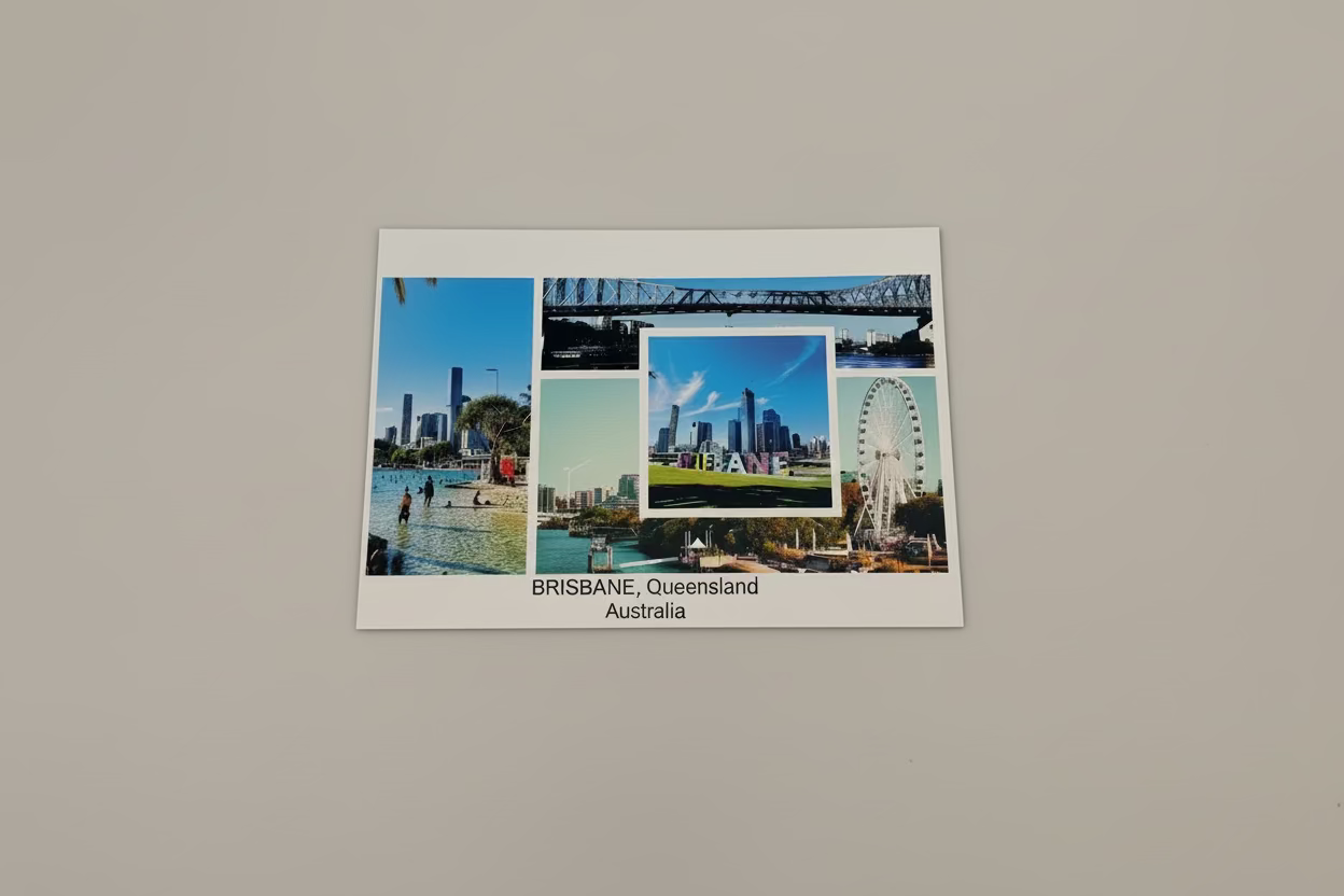 The Brisbane "River City" Collection – Set of 3 Postcards