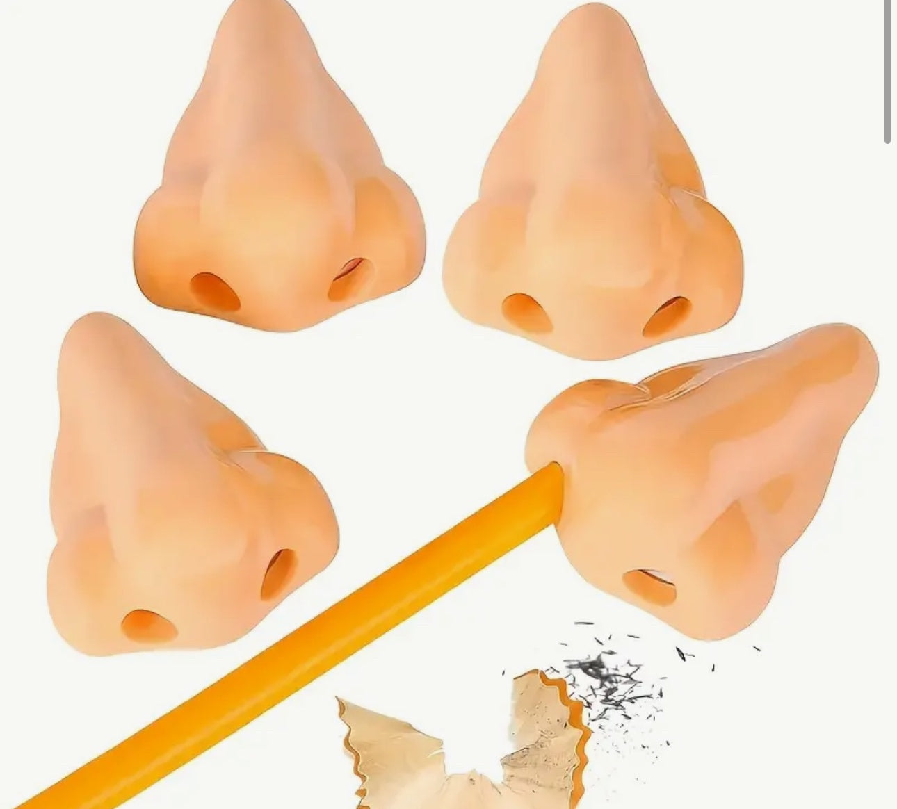 Taille-crayon pour le nez