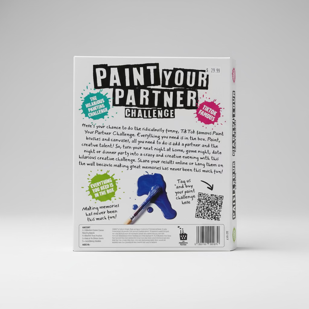 Paint Your Partner Interactive Art Kit