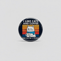 Cats & Coffee Brooch