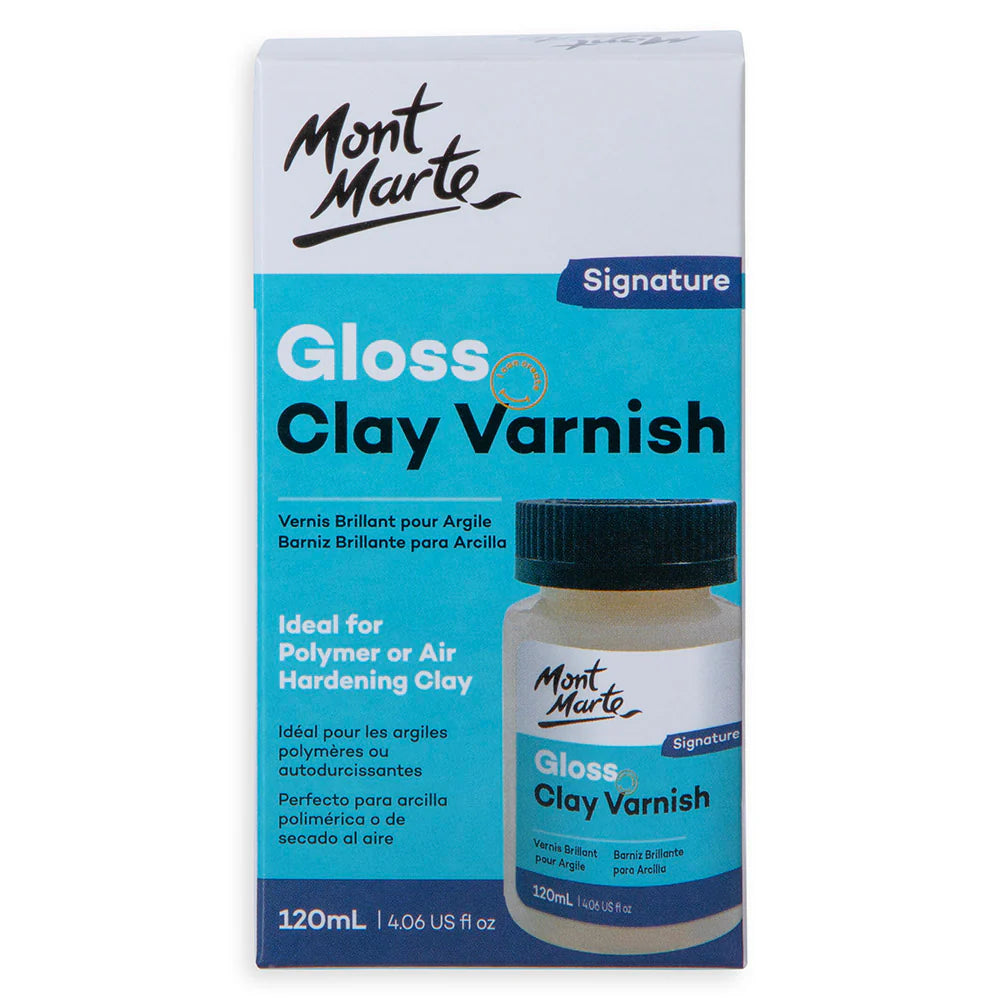 Mont Marte Gloss Clay Varnish - 120ml