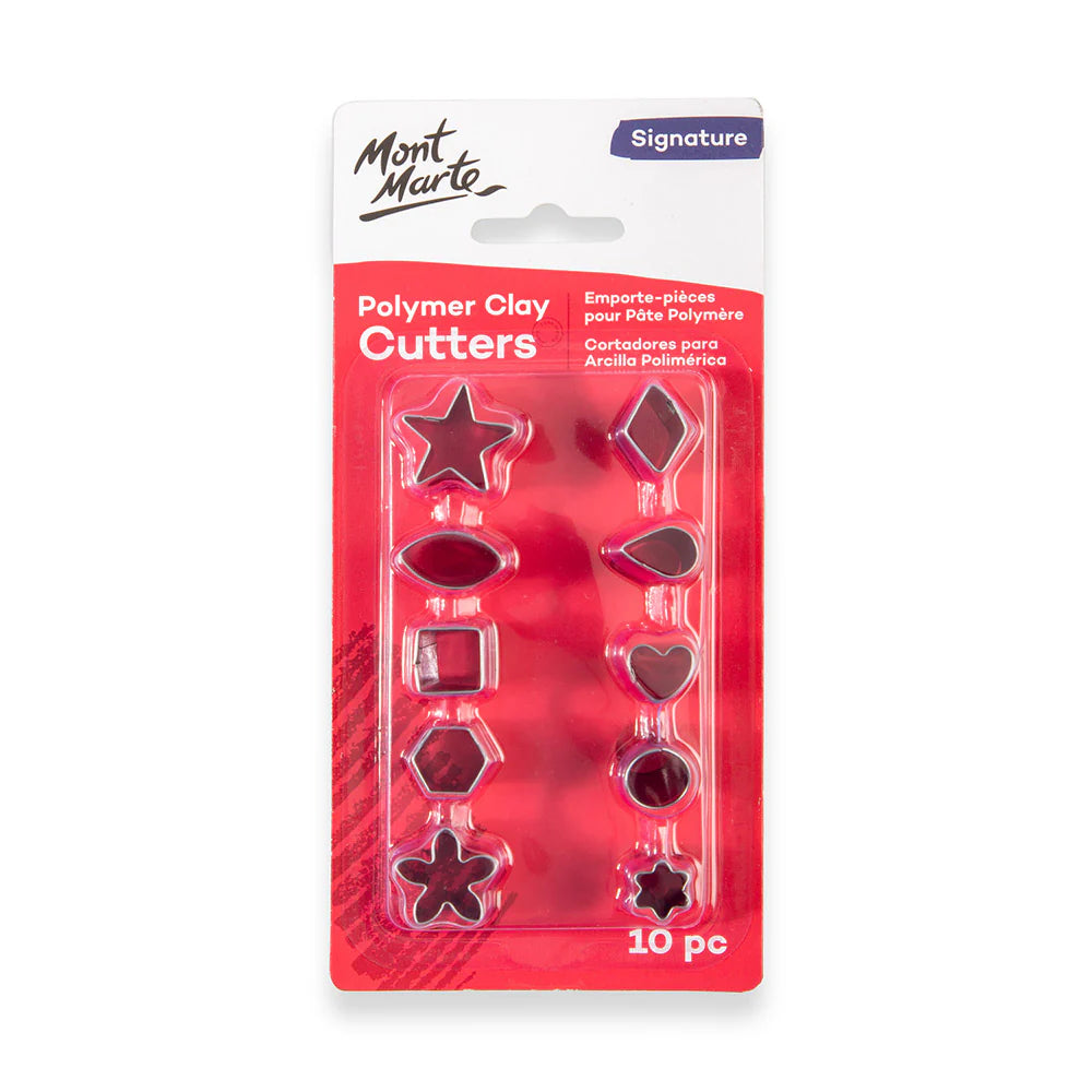 Polymer Clay Mini Cutter Set (10pc)