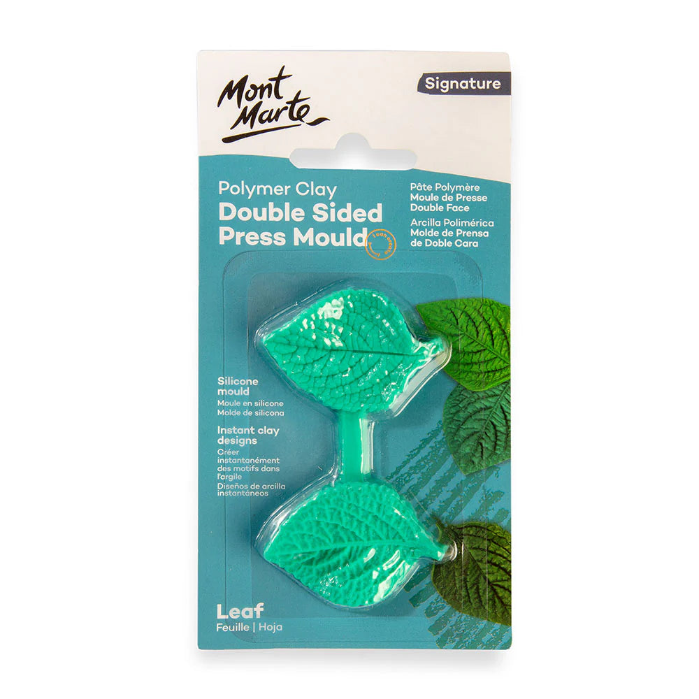 Double Sided Press Mould - Leaf