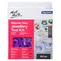 Polymer Clay Jewellery Tool Kit (110pc)