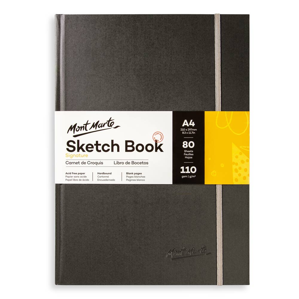 Hardbound Sketch Book - A4 (110gsm)