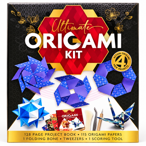 Ultimate Origami Kit front on white