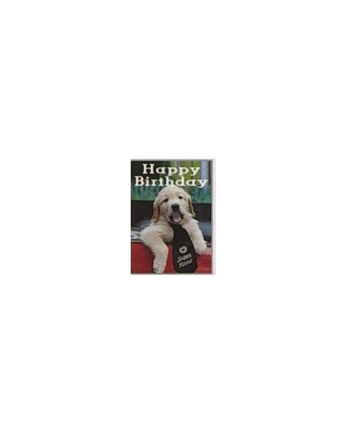 Happy Birthday Golden Retriever Card