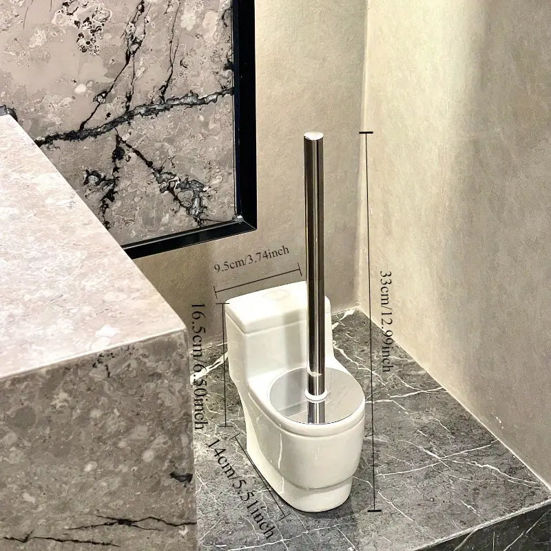 Brosse de toilette en céramique européenne – Mini design de toilette