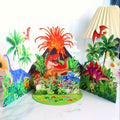 Pop-Up Dinosaur Greeting Card with Envelope