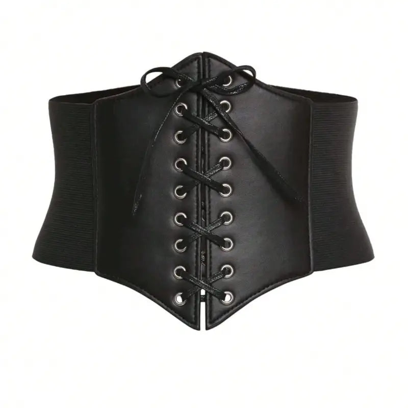 Lace-Up Waist Corset Belt