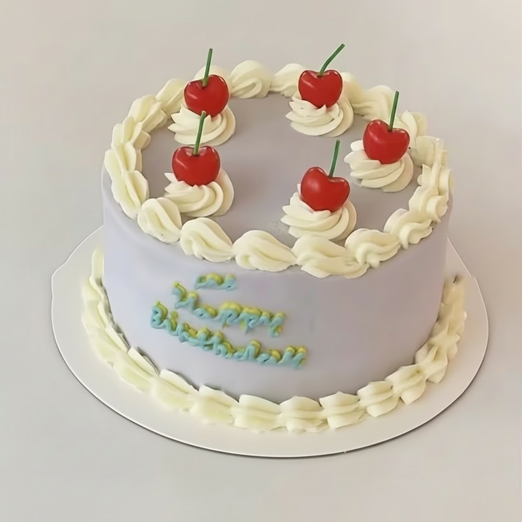 Cherry Natural Wax Birthday Candles