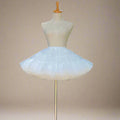 Short White Layered Crinoline Petticoat