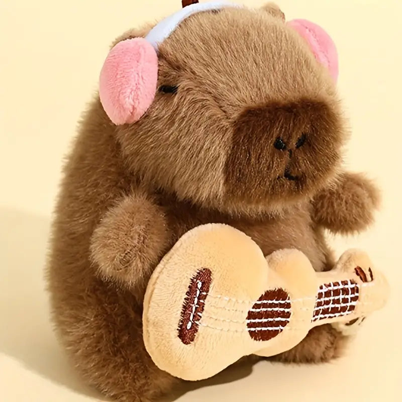 Porte-clés guitare Capybara