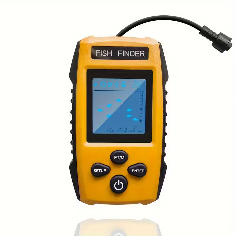 New TL88 Portable Sonar Fish Finder – Wired Echo Sounder with Depth Alarm