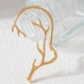 Golden Antler Ear Cuff
