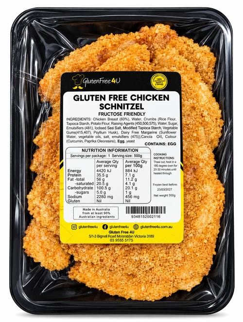 Gluten-Free Chicken Schnitzel 500g