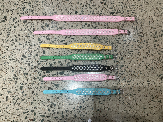 Diamanté Dog Collar ( different sizes & colours)