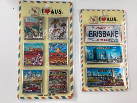 I Love Australia Fridge Magnet