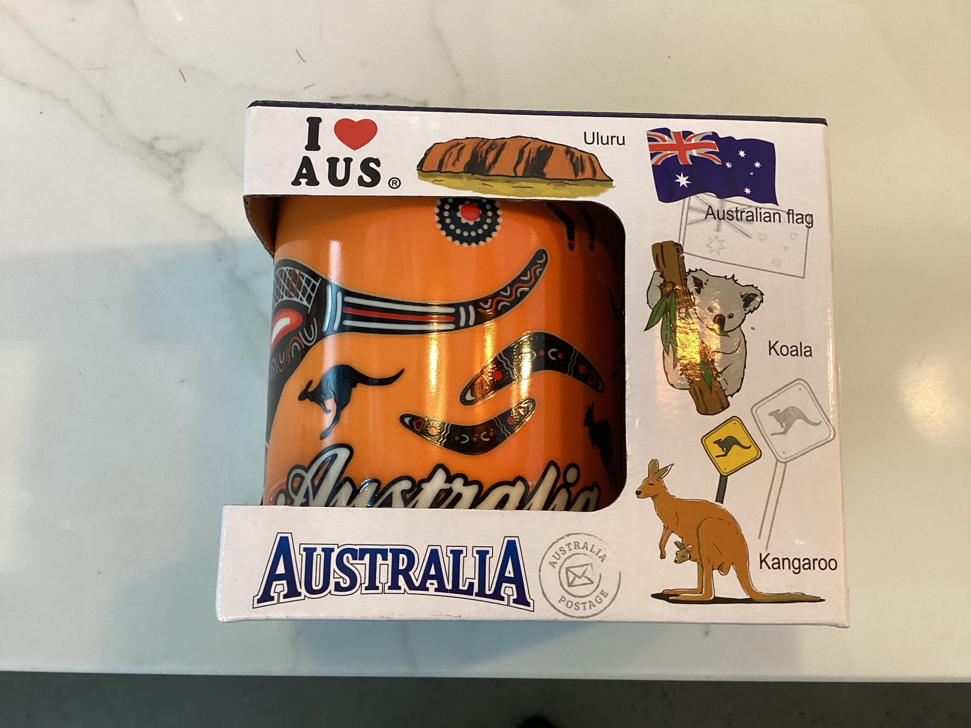 Tasse « J'aime l'Australie »