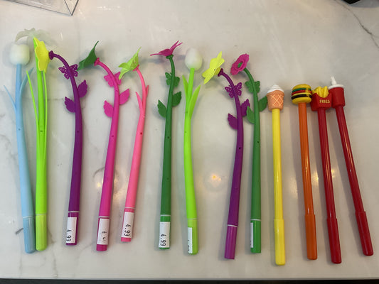 Flower/fast food pens