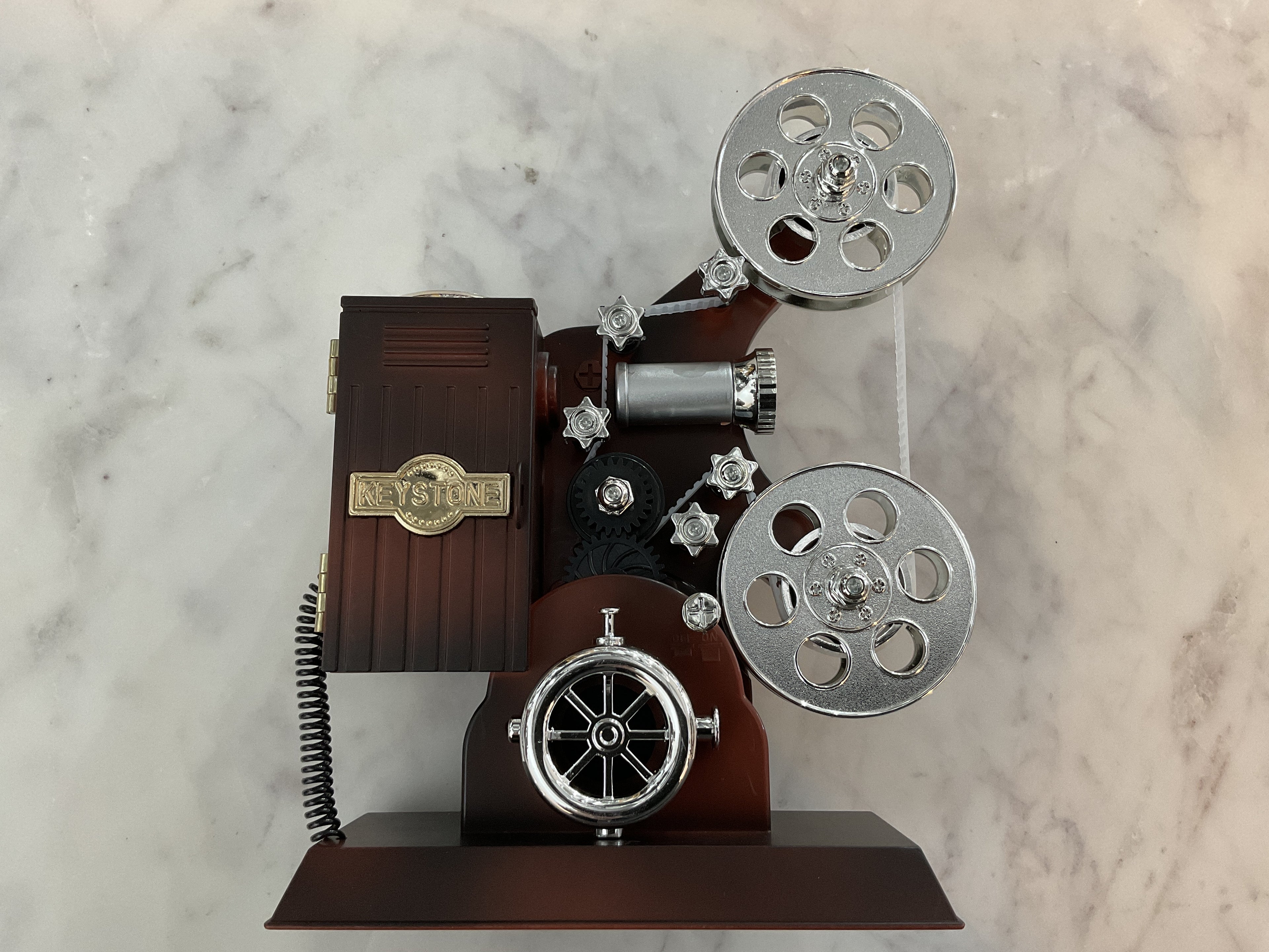 La boîte à musique du projecteur