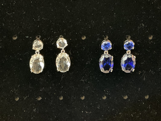 Diamanté Dangling Earrings