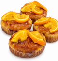 Flourless Orange Almond Friand in Syrup - No Added Sugar, GF, DF