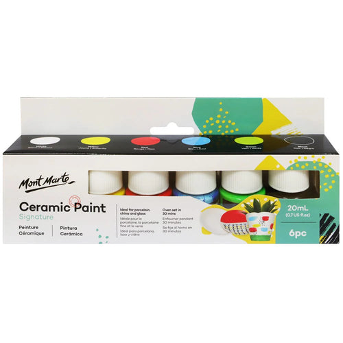 Ceramic Liquid Paint Set (6pc x 20ml)