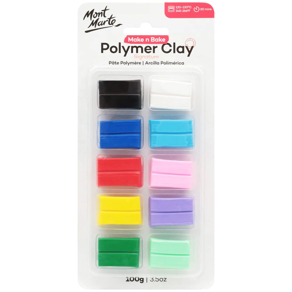 Make n Bake Polymer Clay Set (10pc)