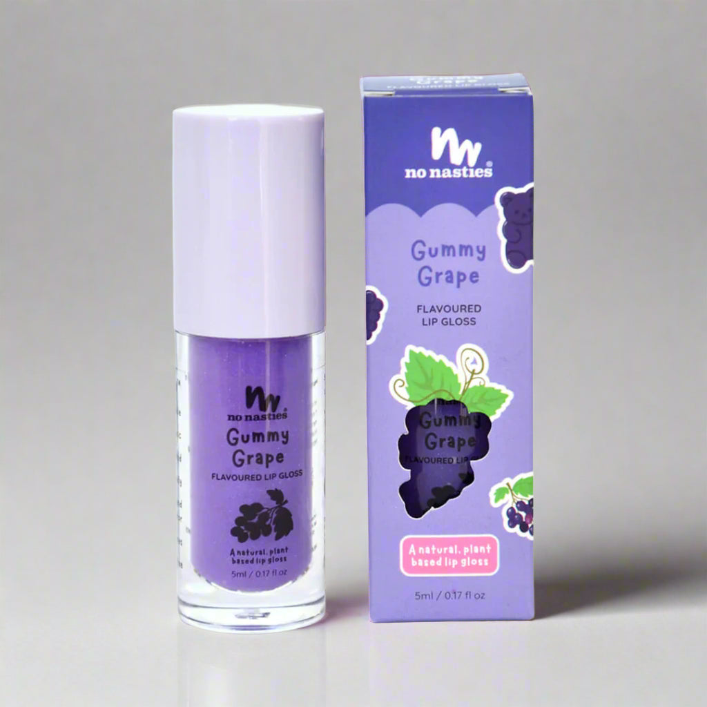 Natural Lip Gloss – Gummy Grape