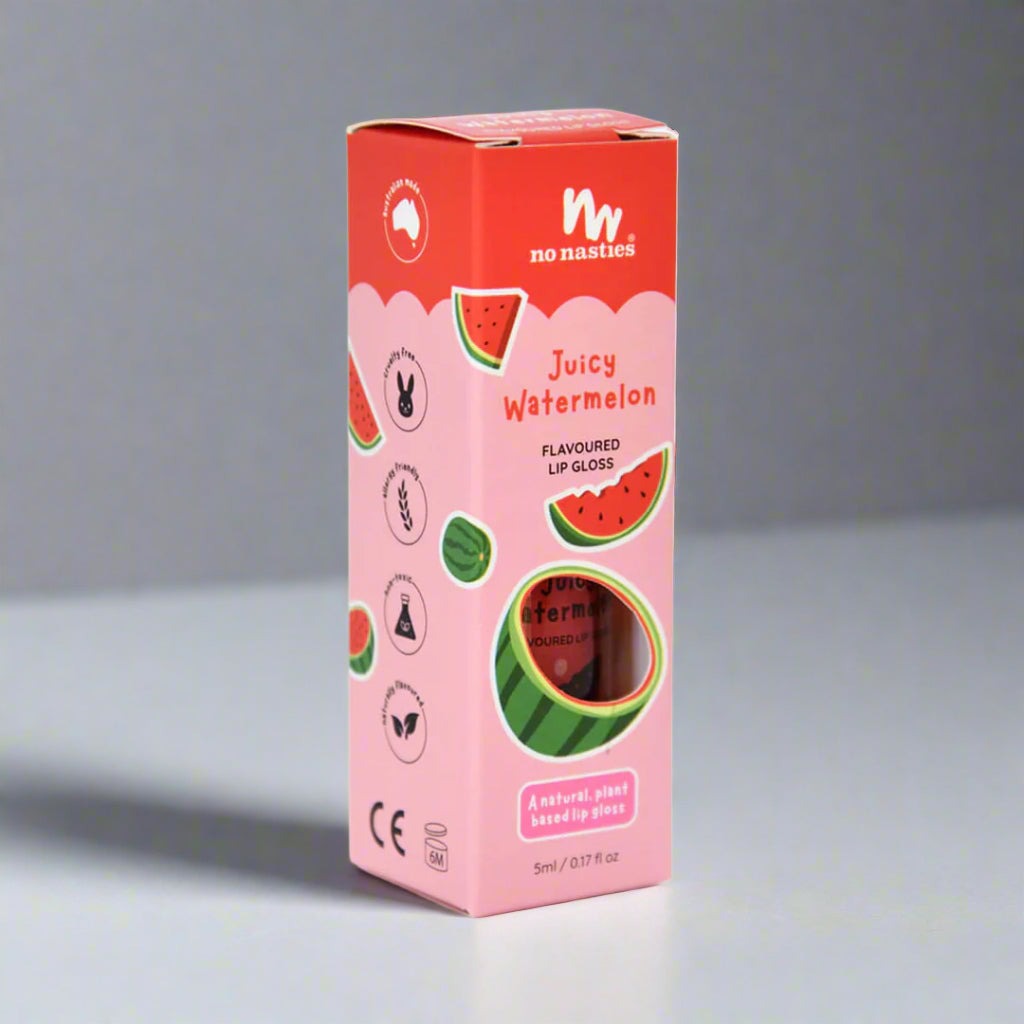 Natural Lip Gloss – Juicy Watermelon