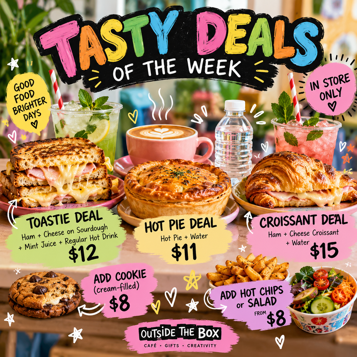 Outside The Box Tasty Deals of the Week
