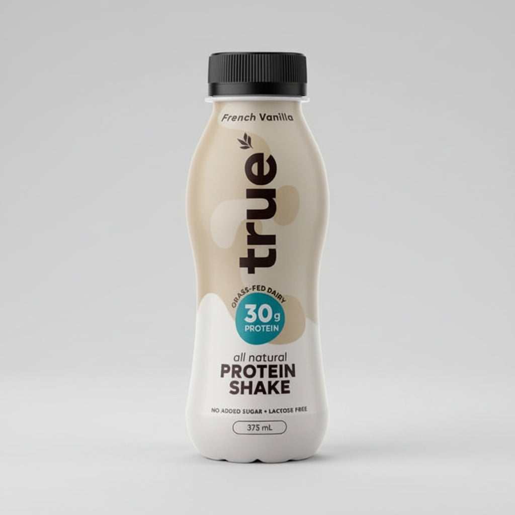 True Protein All Natural Protein Shake – French Vanilla (375mL)
