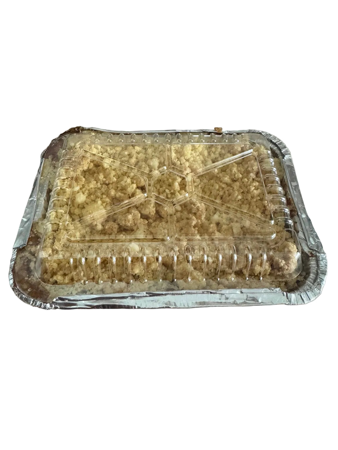 700g vegan gluten-free apple crumble tray