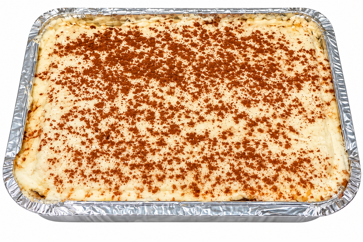 Vegan gluten-free tiramisu tray 635g